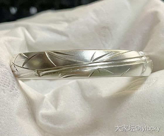 素华虎竹_匠人手镯银