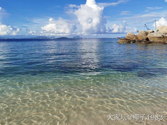 来发个大海，大家一起啊_景色