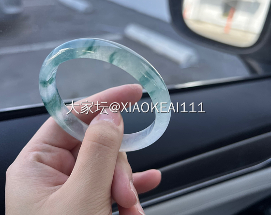 翡翠还得是冰飘花_手镯翡翠
