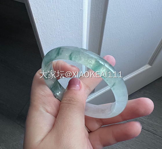 翡翠还得是冰飘花_手镯翡翠
