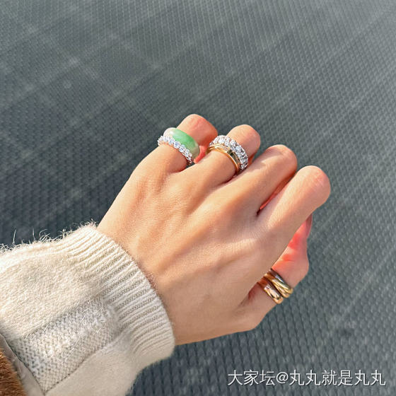 看我怎么把翡翠跑环变戒圈_琳琅满目翡翠