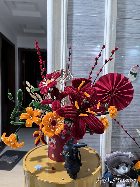 今天又做了一盆花_花