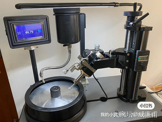 精密宝石平磨机，我自学的神器！_刻面宝石