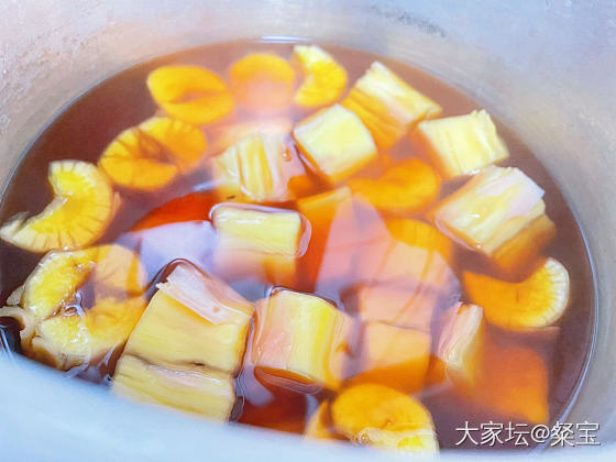 第一次做黄心木薯糖水_美食