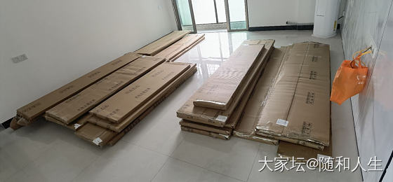 没想到整装衣柜有那么多的板材_家居