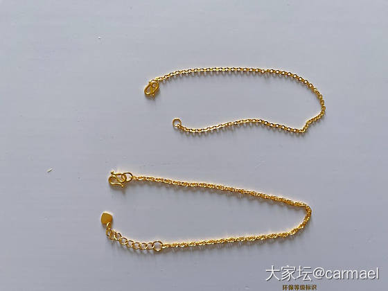两条手链对比_手链金