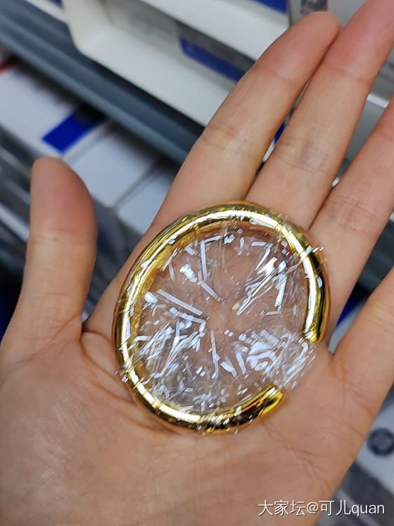 新欢，刚好可以当节日礼物。_手镯金