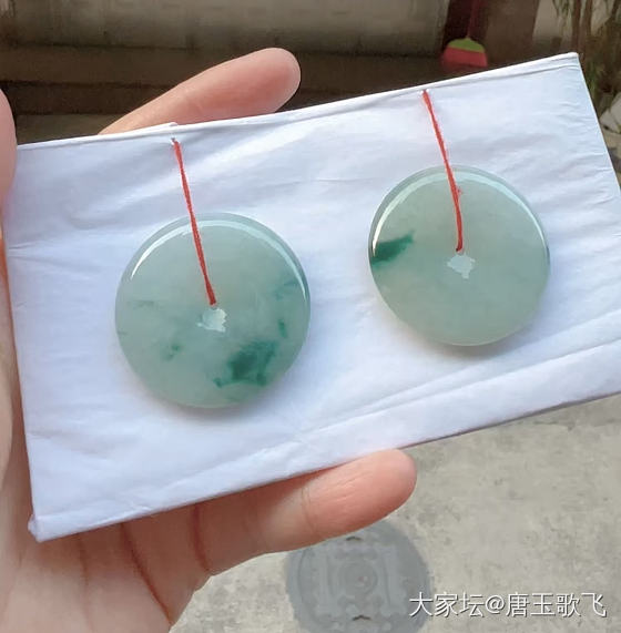 一些两位数又完整的平安扣_翡翠