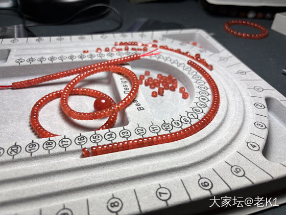 河湾冰红手串 保山南红冰红手串 原矿无胶无优化云南省检证书_文玩