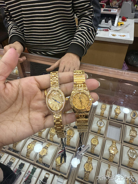 买了一块金表_金