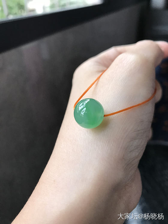 甜绿圆珠卡12和一对卡10_翡翠