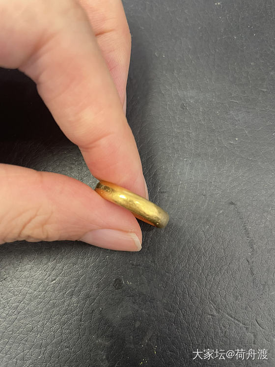 沧桑版泥鳅背戒指_戒指金