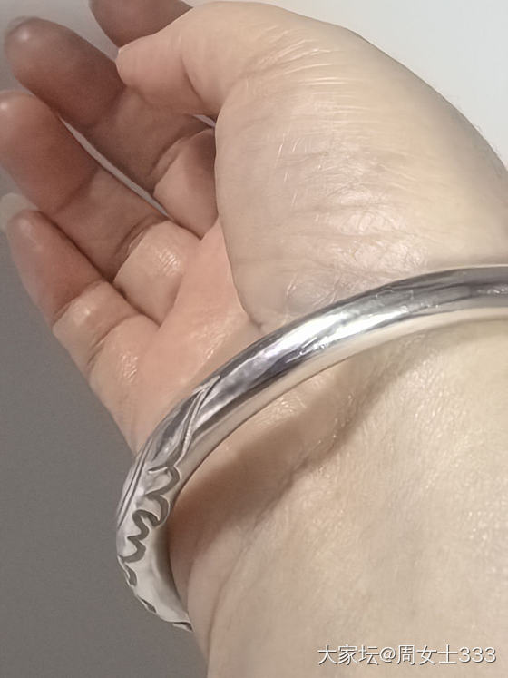 豪朴。。。_手镯银
