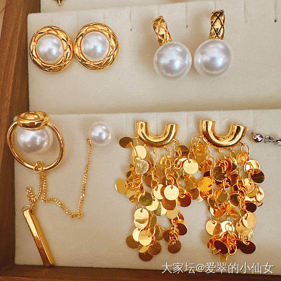 顶风作案，入了几对耳环_耳饰金