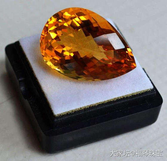 【现价再打8折特惠】21.07克拉纯天然巴西黄水晶 旺财石