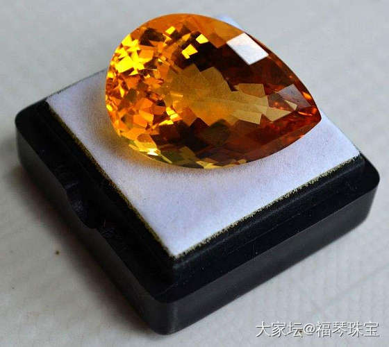 【现价再打8折特惠】21.07克拉纯天然巴西黄水晶 旺财石