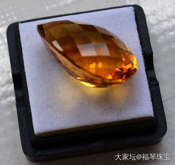 【现价再打8折特惠】21.07克拉纯天然巴西黄水晶 旺财石