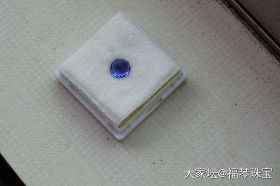 坦桑石 坦桑尼亚D矿区5A级别2.32克拉天然坦桑石戒面_坦桑石