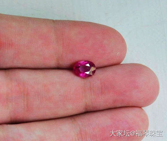【现价再打8折特惠】缅甸纯天然椭圆型1.23克拉粉红色红宝石_红宝石