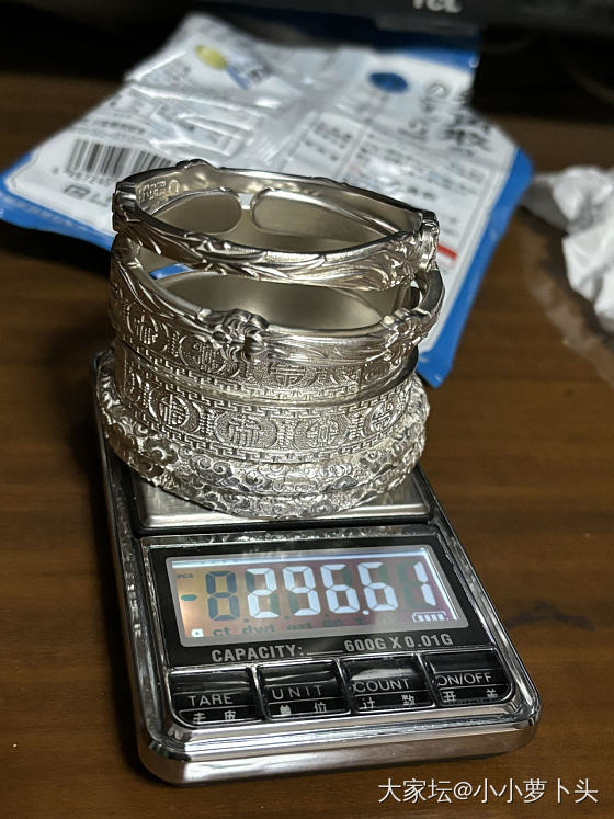 小珍祥云_手镯银