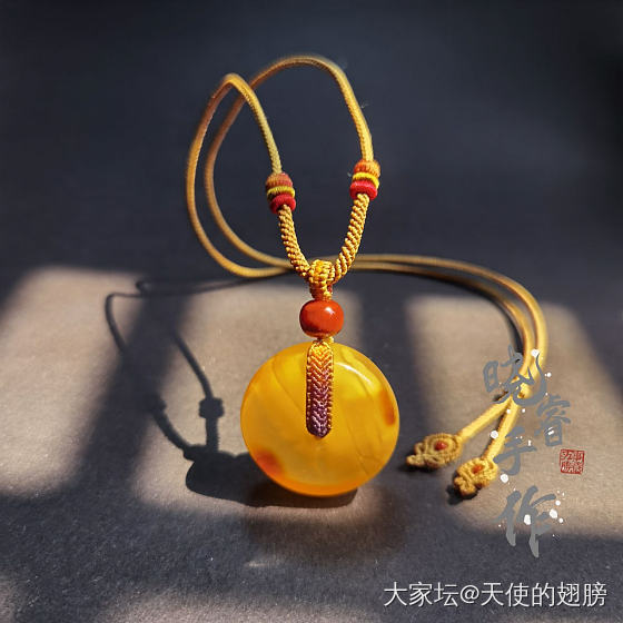 给两件蜜蜡穿上了衣服~_琥珀蜜蜡