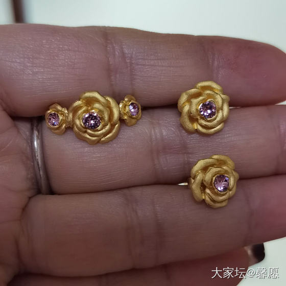 克价400看不上_耳钉金