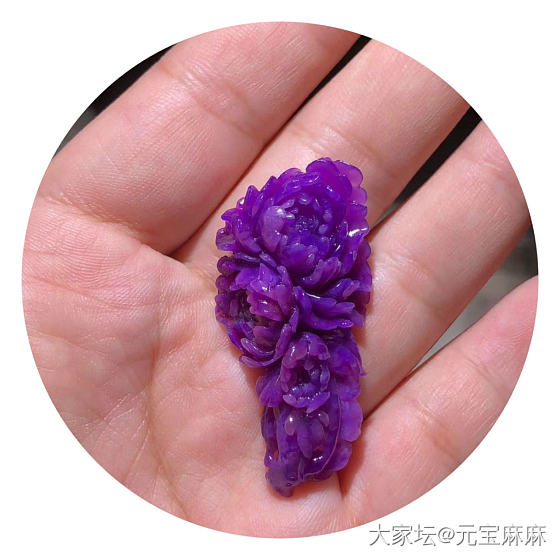 舒俱来牡丹花牌镶嵌好了_舒俱来