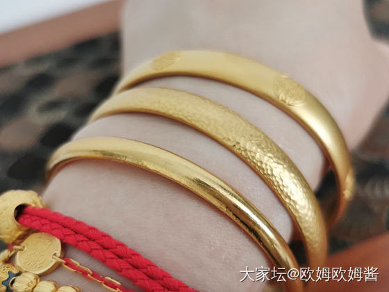 求助_手镯金