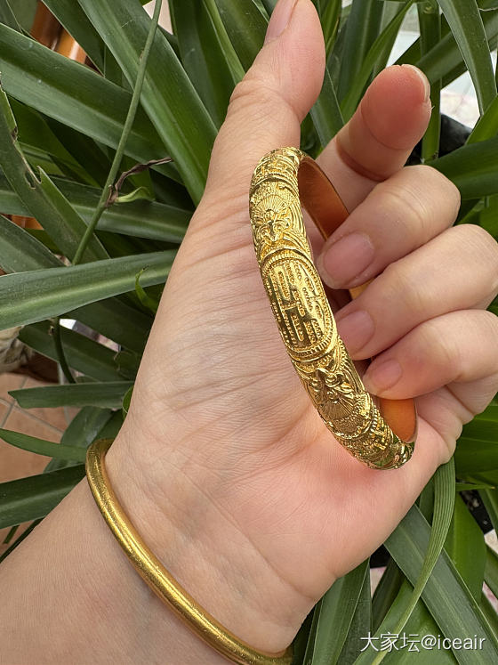 潘记喜镯_匠人手镯金