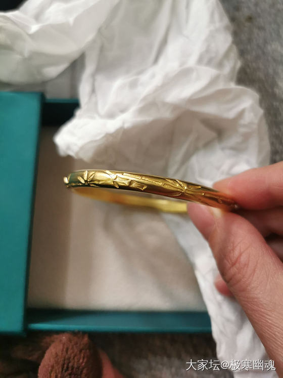 求助_手镯金