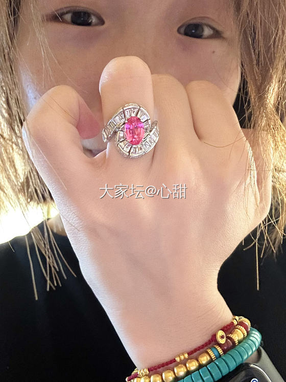 忍不住显摆，拍了几百张了，原来我还深爱着……_镶嵌名贵宝石彩色宝石