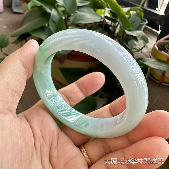 春彩泥鳅背正圈翡翠手镯
55mm_翡翠
