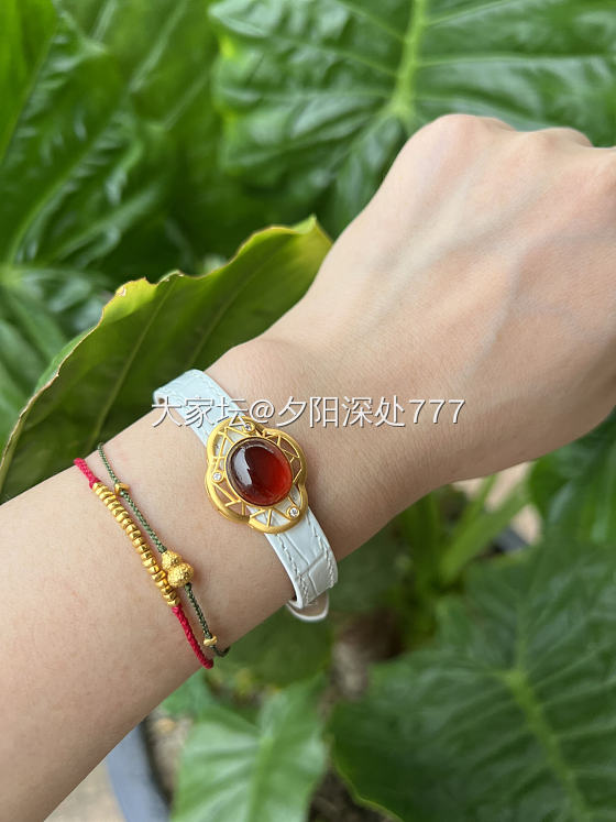 大冰红还是挺有存在感的_彩色宝石金