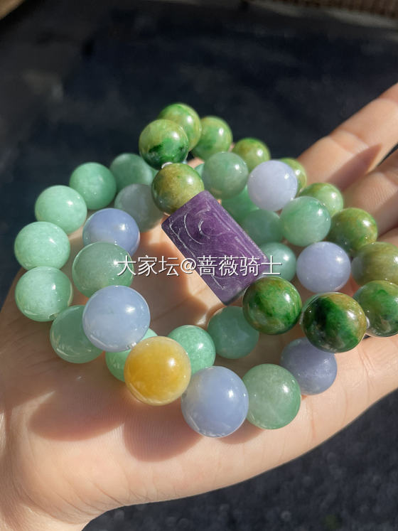 🌈我的快乐多巴胺源泉_珠串翡翠
