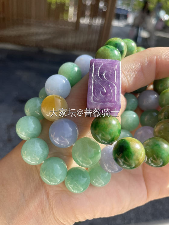 🌈我的快乐多巴胺源泉_珠串翡翠