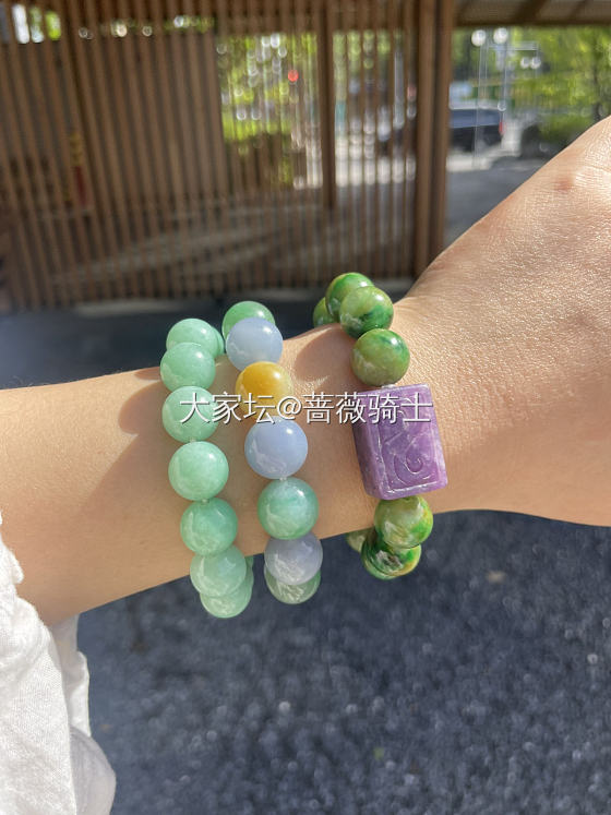 🌈我的快乐多巴胺源泉_珠串翡翠