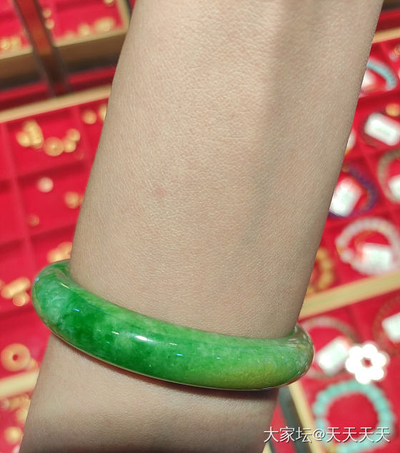 晒一个翡翠昏头期的白月光_翡翠