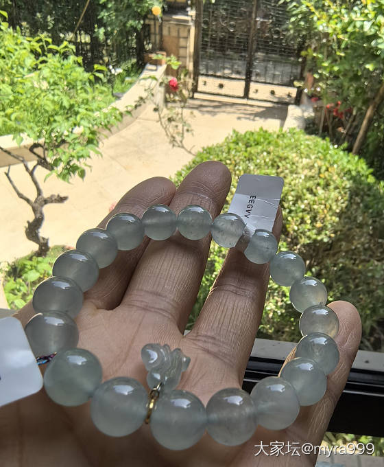 请大家帮忙看看这条手链留不留？_翡翠