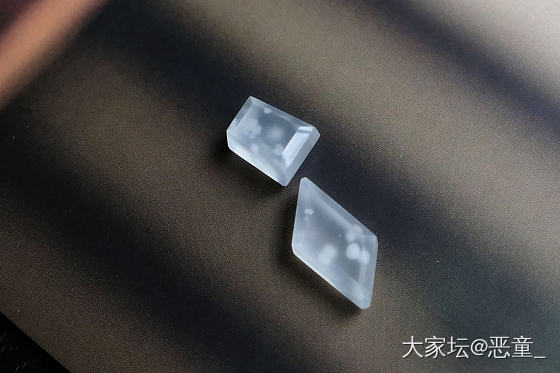 翡翠 木那雪花棉 裸石_翡翠