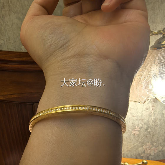 莫桑百福镯_手镯金
