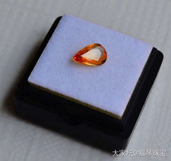 【现价再打8折特惠】斯里兰卡纯天然水滴型1.04克拉蓝宝石_蓝宝石