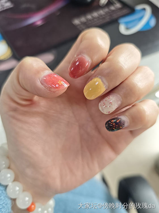 昨天下午鼓捣的，很春夏天，喜欢🥰🥰🥰_彩妆