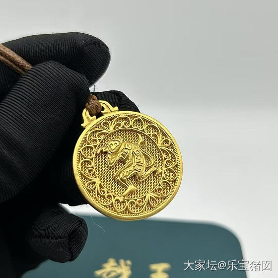 越王古法吊坠_金