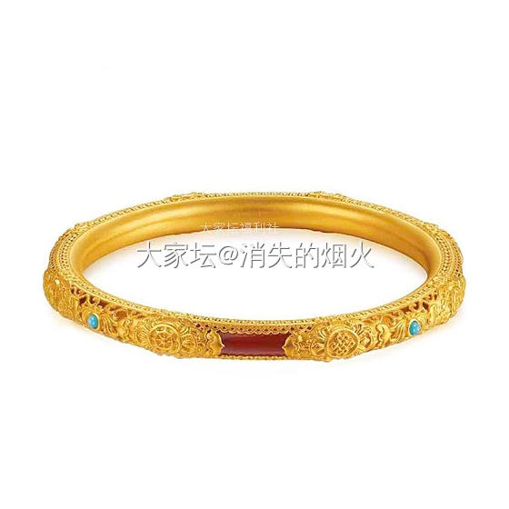 黄金中宫手镯_金