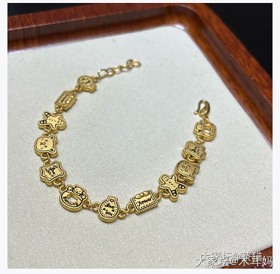 我也想要订个姜饼小人手链，虽然我已经是个老阿姨了🤣🤣_金