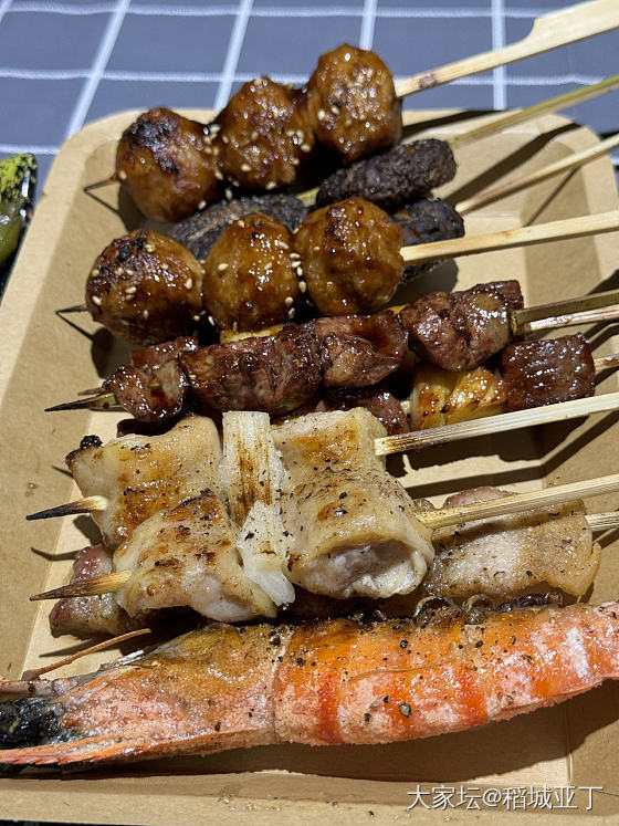 自己去吃烧鸟和寿喜锅，自己花了109元，点了一堆东西。_美食生活