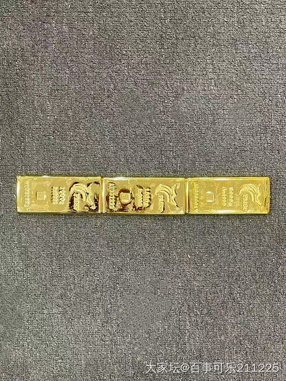 终于集成了一条手链_贵金属