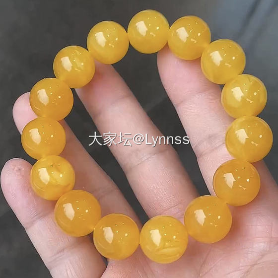 焦皮料二选一_珠串蜜蜡