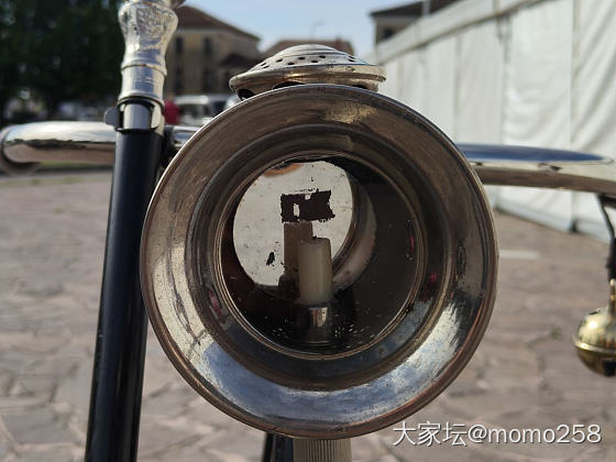 1910年法国的自行车，车头灯用的还是蜡烛_收藏
