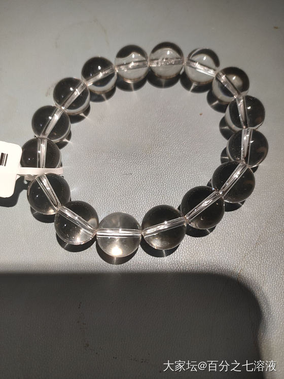 白水值得留吗？大佬们给点意见_珠串白水晶水晶